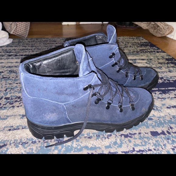 Broken Homme Weber Blue Suede Boot Mens US Size 11 - Picture 5 of 9